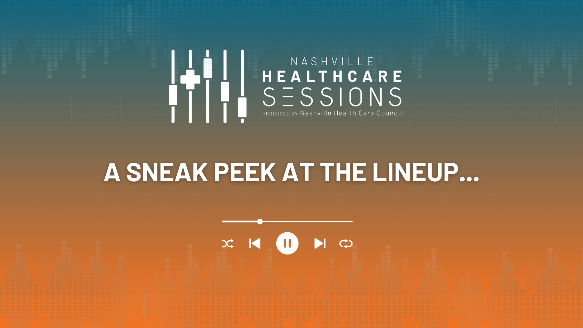 A glimpse of the Sessions conference speaker lineup, showcasing a sneak peek of what's to come.