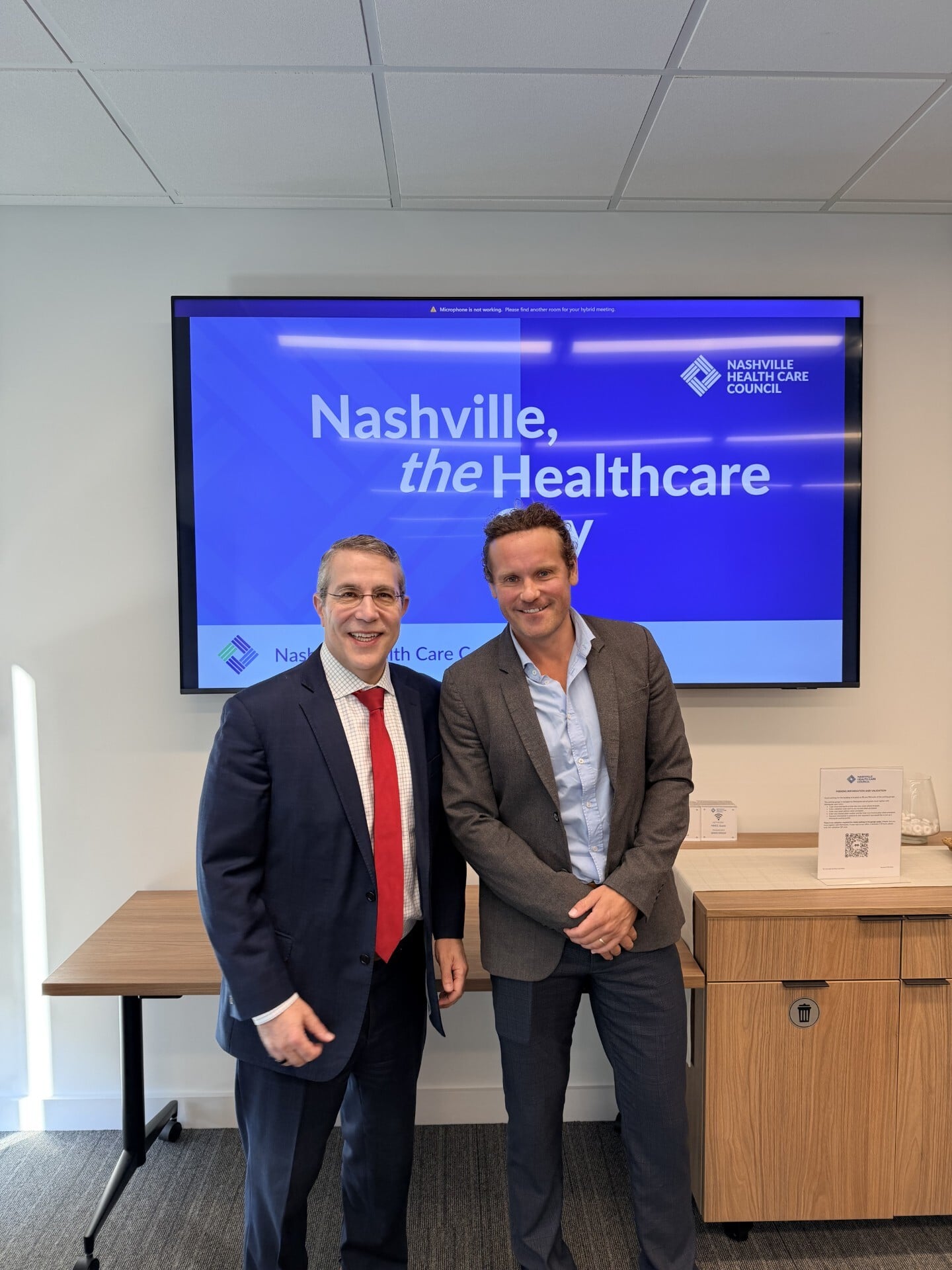 AJ Bahou and Ben Hackett, CEO Basalt Health